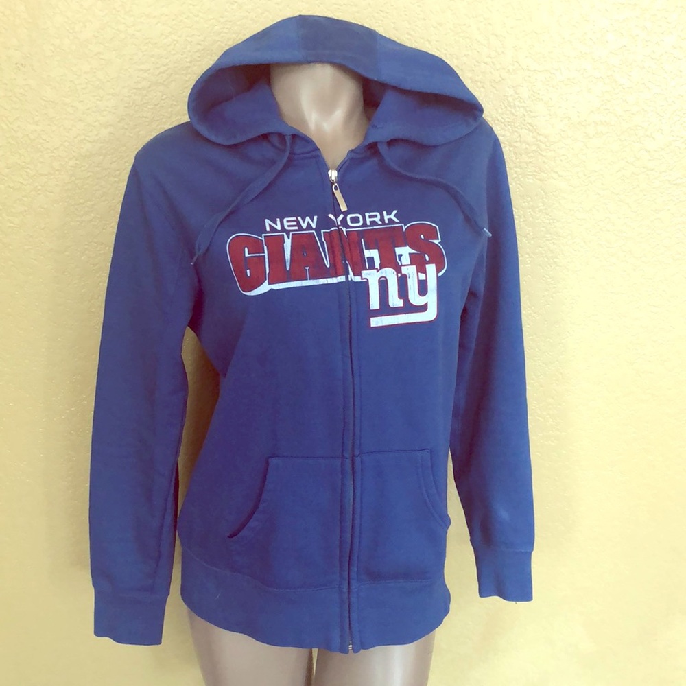 NY Giants zippered Jacket Hoodie by NFL - M